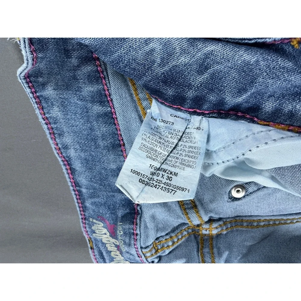 Wrangler‎ Womens Bootcut Jeans Medium Wash Blue Denim Size 9x30 1000MW2KM